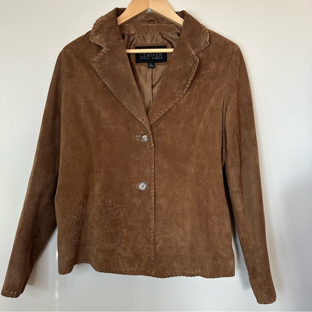 Wilson’s Leather Pelle Studio Suede Jacket -Size Large